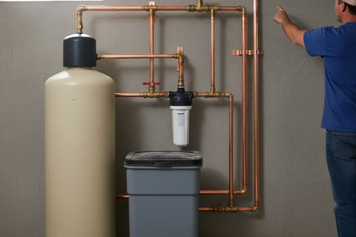 Whole-house water treatment system installed in Nicasio